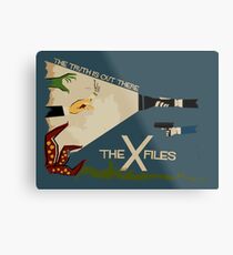 The X-Files Metal Print