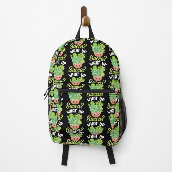 Item preview, Funny What Up Succa? Punny Succulent Cactus Pun designed and sold by perfectpresents.