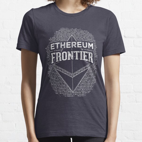 Ethereum Frontier (blue base) Essential T-Shirt