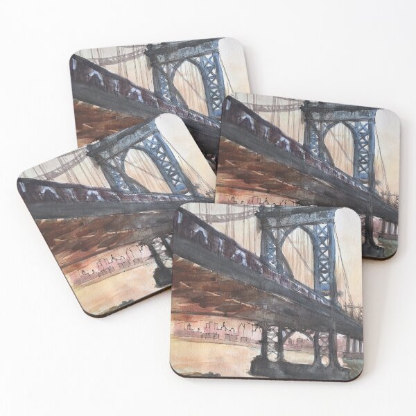 Item preview, Manhattan Bridge New York USA designed and sold by TheJoeyStudio.