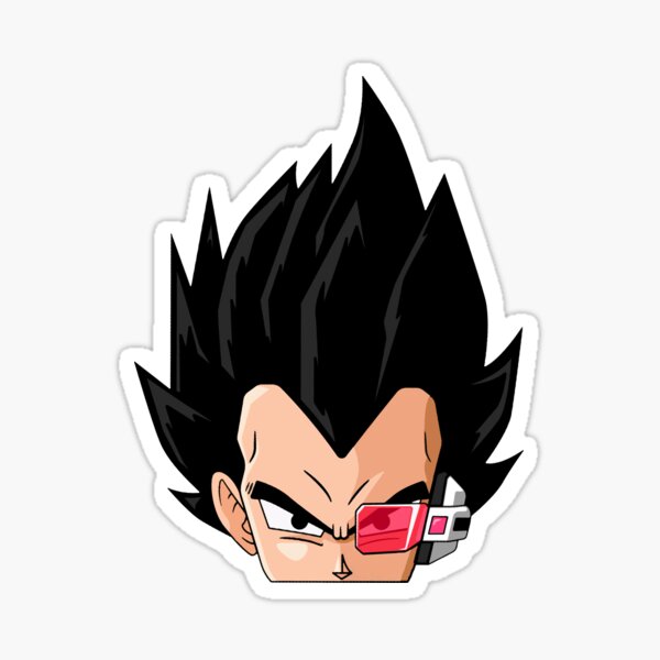 Vegeta Kid Saiyan (DBS Broly Movie) Sticker – King of the Pin