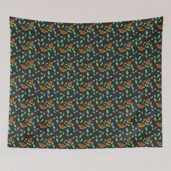 Item preview, Moths pattern designed and sold by Pearl Tottenham.