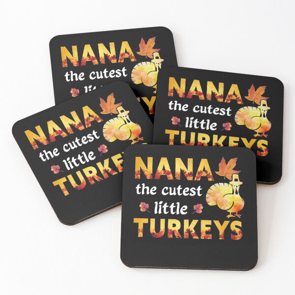 Item preview, Nana of The Cutest Turkeys Grandma Thanksgiving Gifts designed and sold by topdesignarts.