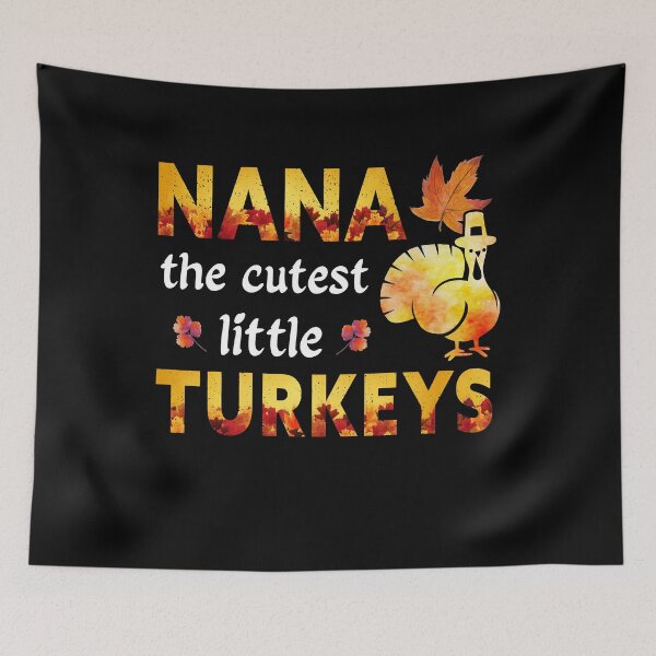 Item preview, Nana of The Cutest Turkeys Grandma Thanksgiving Gifts designed and sold by topdesignarts.