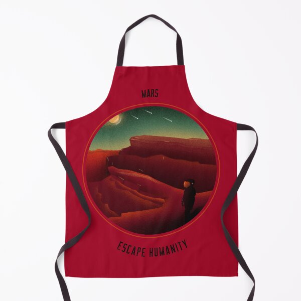 Item preview, Mars escape humanity martian scene designed and sold by Technobesity.