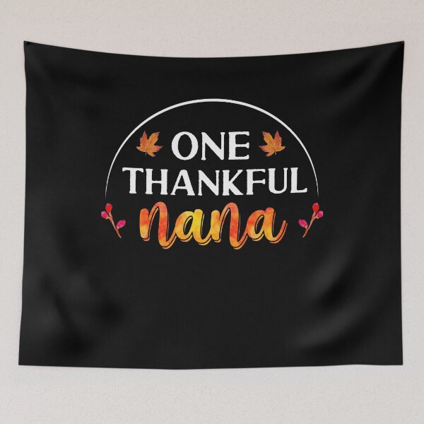 Item preview, One Thankful Nana Gifts for Thanksgiving Grandma Autumn designed and sold by topdesignarts.