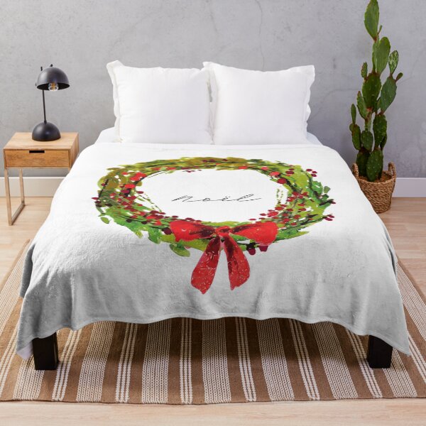 Item preview, Noël - French Christmas wreath designed and sold by frenchstylehome.