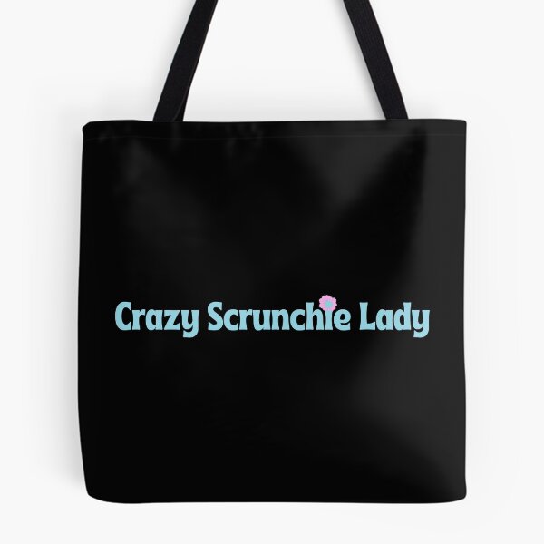 Item preview, Crazy Scrunchie Lady designed and sold by ArtIsSixthSense.