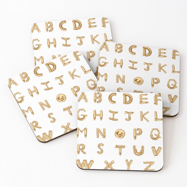 Item preview, Macaroni Alphabet designed and sold by Pandoras-Boxx.