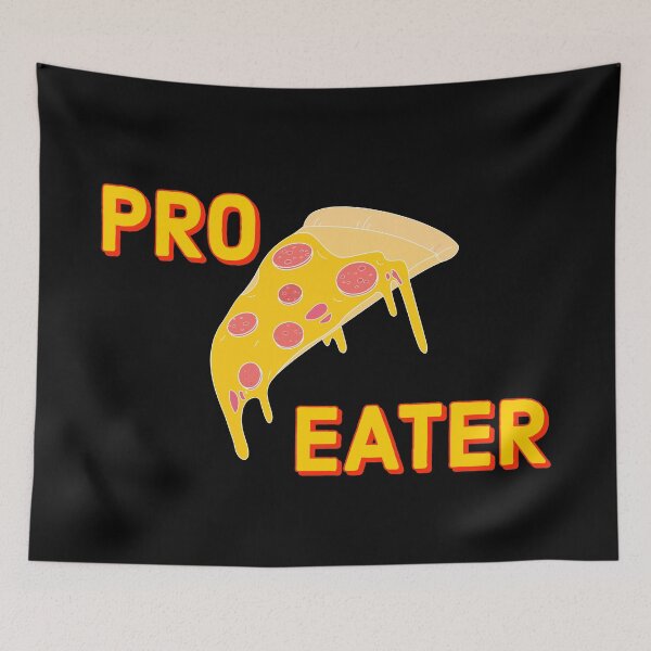 Item preview, Pro pizza eater - profesional designed and sold by Erick  Tezó.