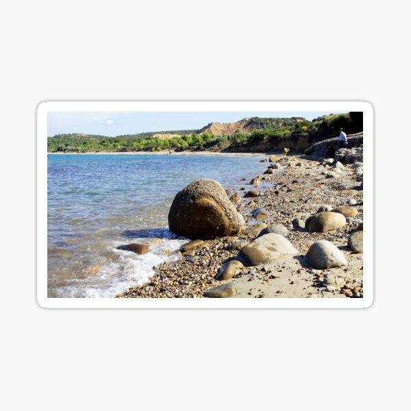 beached ~ Anzac Cove Sticker