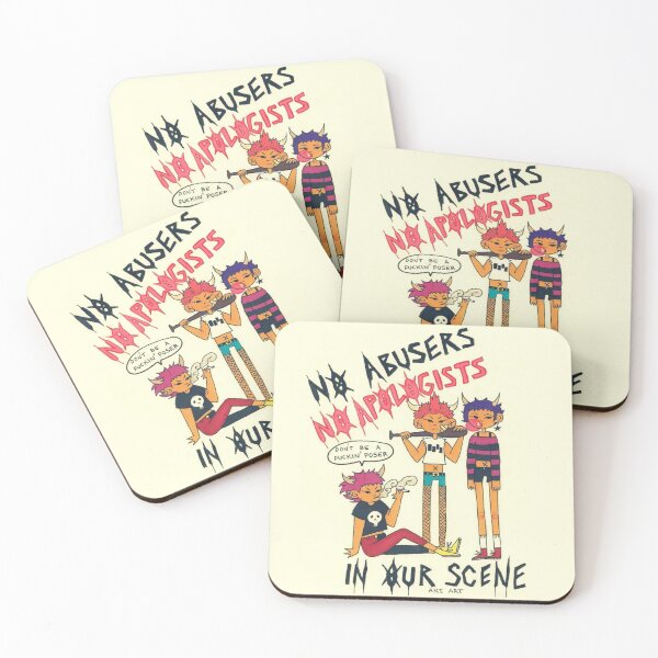 Item preview, No Abusers No Apologists designed and sold by goodnightguppy.