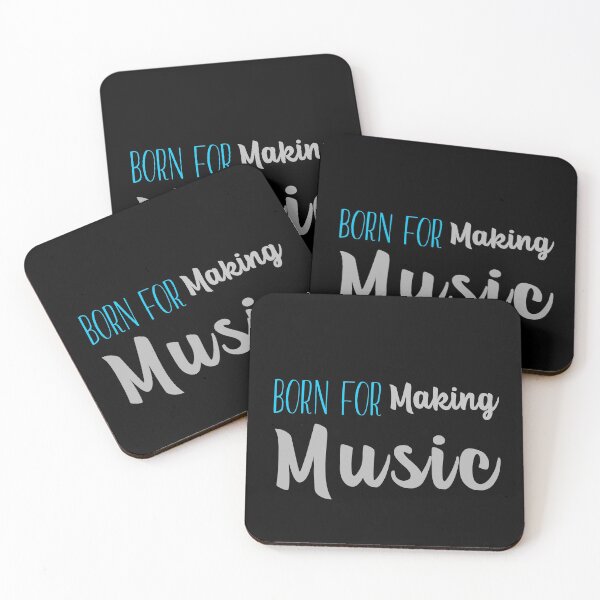 Item preview, Born For Making Music, Music Producer designed and sold by ilovetshirts87.