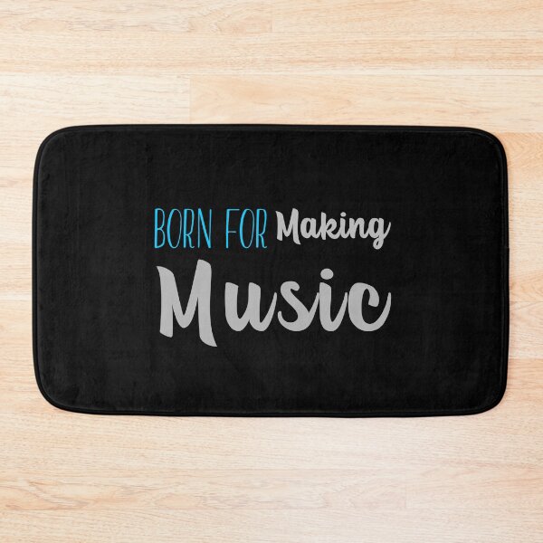 Item preview, Born For Making Music, Music Producer designed and sold by ilovetshirts87.