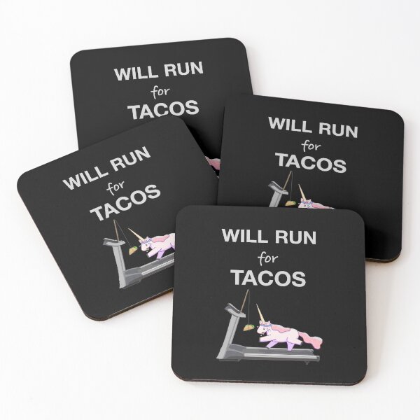 Item preview, Will Run For Tacos designed and sold by rachelleybell.