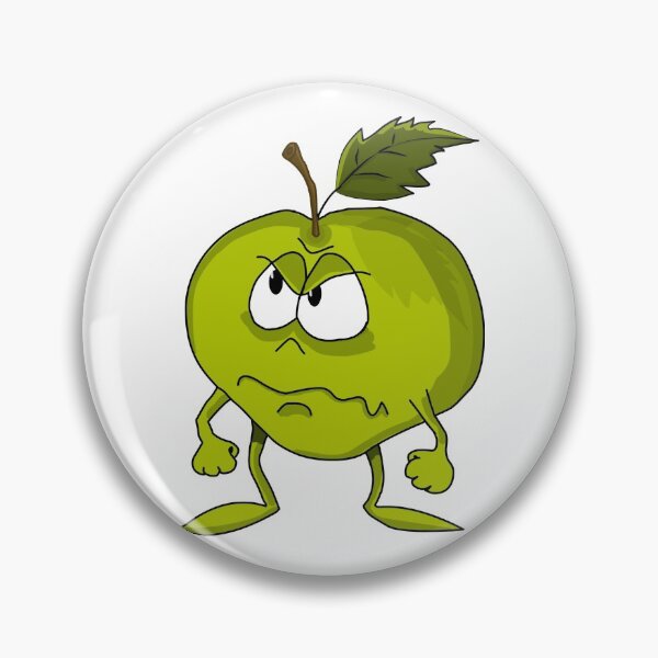 Item preview, funny apple cartoon image art designed and sold by ArtGallary6810.