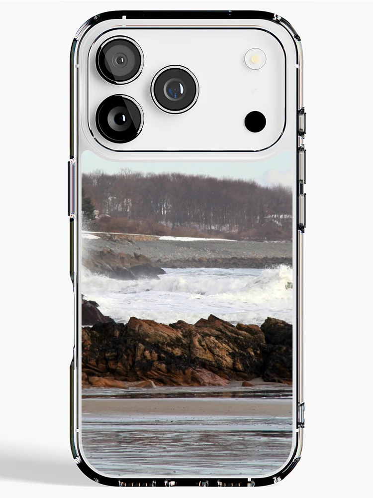 Thumbnail 1 of 5, iPhone Case, On The Rocks designed and sold by Rebecca Wilcox.