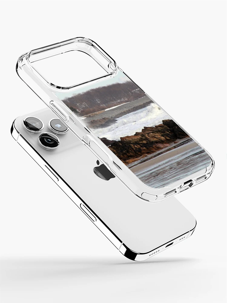 Thumbnail 2 of 5, iPhone Case, On The Rocks designed and sold by Rebecca Wilcox.