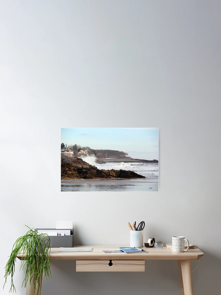 Thumbnail 2 of 3, Poster, On The Rocks designed and sold by Rebecca Wilcox.