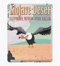 Mojave Desert cartoon vacation poste iPad Case/Skin