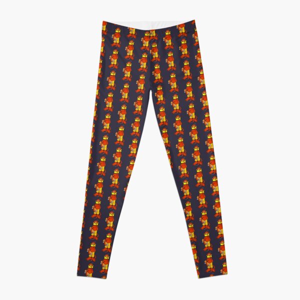 Board/Bored Skateboard Monkey Nose Pick Design Leggings