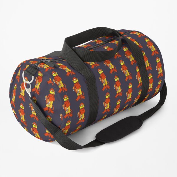Board/Bored Skateboard Monkey Nose Pick Design Duffle Bag