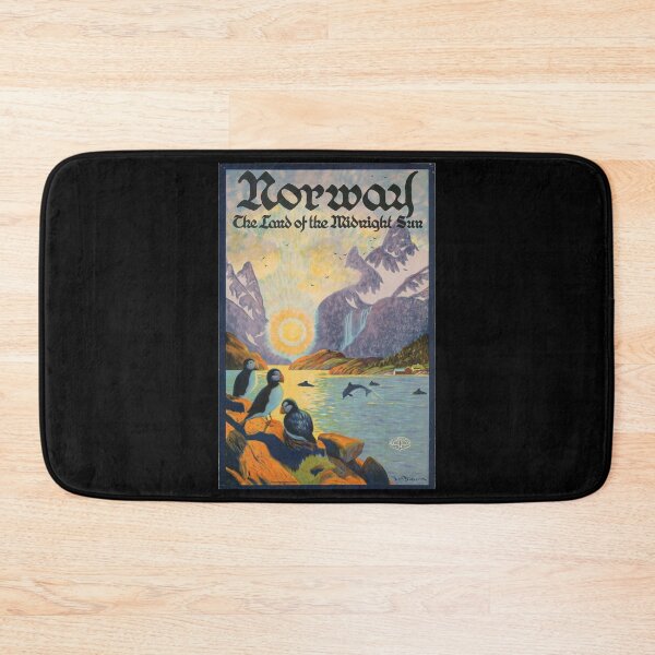 Item preview, retro classic Norway poster designed and sold by CorasPosters.
