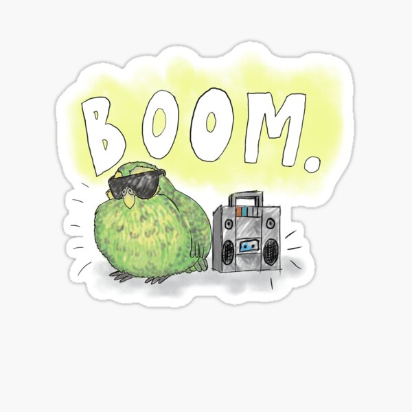 Item preview, Boombox kakapo designed and sold by miss-marion.