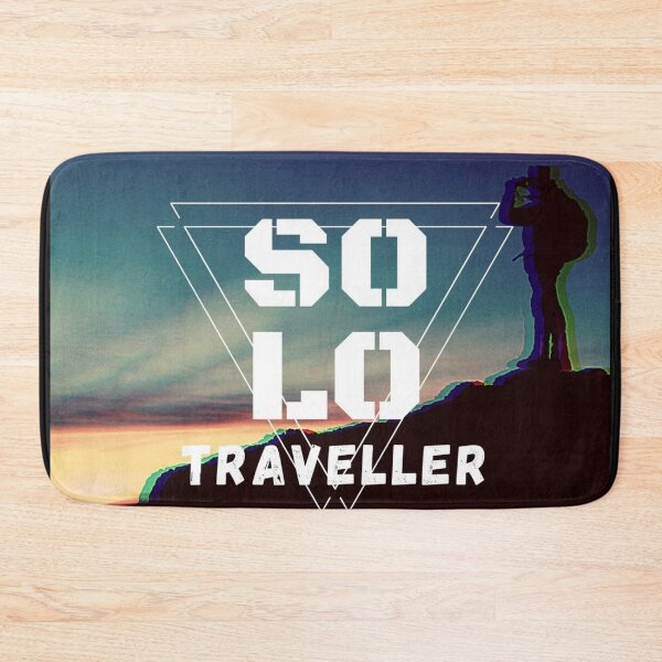Item preview, solo travel designed and sold by blurry-mind.