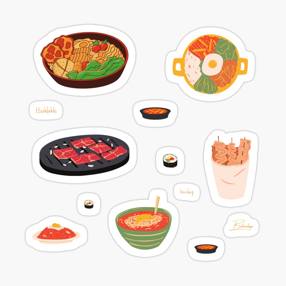 Được vẽ với sự tinh tế và sự độc đáo, vẽ sticker đồ ăn Hàn Quốc là một trải nghiệm thú vị và độc đáo mà không thể bỏ qua. Đẹp mắt và tuyệt vời, đồng thời mô tả chính xác chi tiết của món ăn, các tác họa này sẽ đem lại cho bạn niềm vui và ảo tưởng. Nhấp chuột để xem ngay hôm nay!
