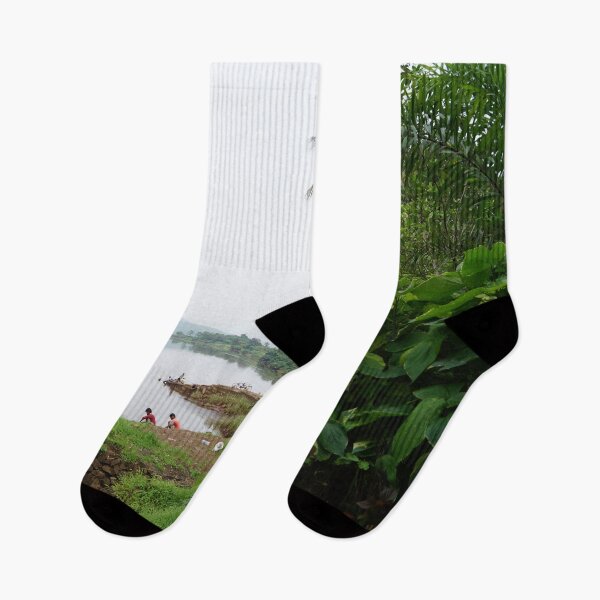 Item preview, Outdoor River Landscape designed and sold by PriyanDecor.