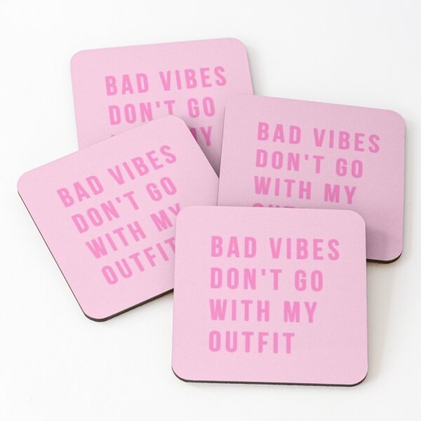 Item preview, Bad vibes don’t go with my outfit designed and sold by Lexiliz.
