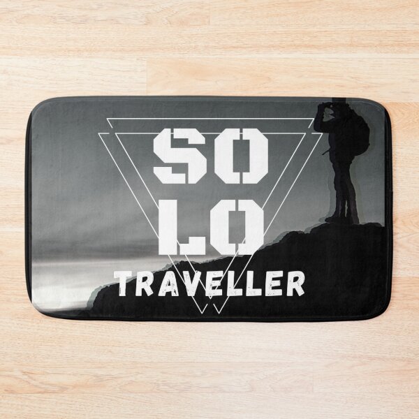 Item preview, solo travel designed and sold by blurry-mind.