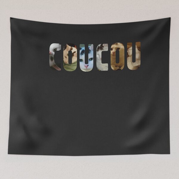 Item preview, Coucou The Cat No Borders designed and sold by JohnnyTaco.