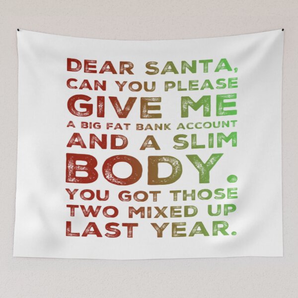 Item preview, Dear Santa, Funny Wish List  Greeting Card  designed and sold by loveoceanair.