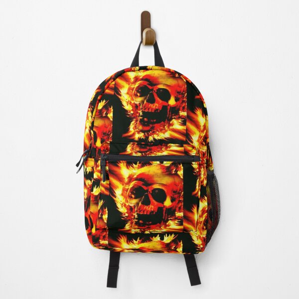 Item preview, Burning skull designed and sold by The Sober Art.