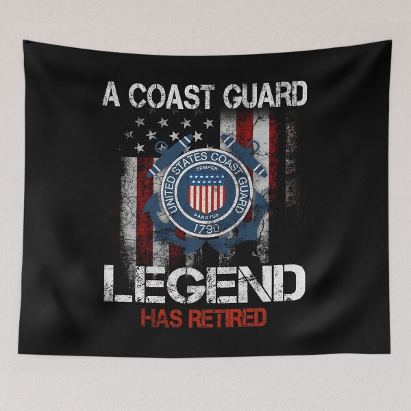 Item preview, A Coast Guard Legend Has Retired Shirt | Cool Volunteer Gift designed and sold by Genesis68.
