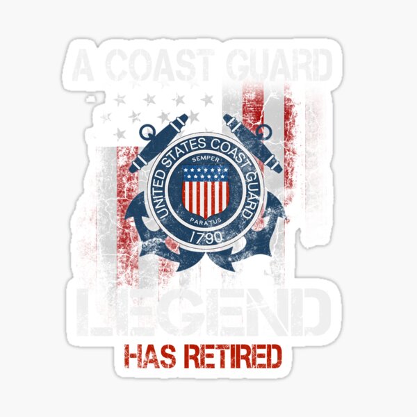 Item preview, A Coast Guard Legend Has Retired Shirt | Cool Volunteer Gift designed and sold by Genesis68.