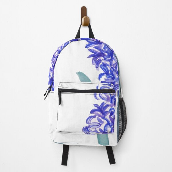 Item preview, hand painted Blue hyacinth watercolor  designed and sold by ColorandColor.
