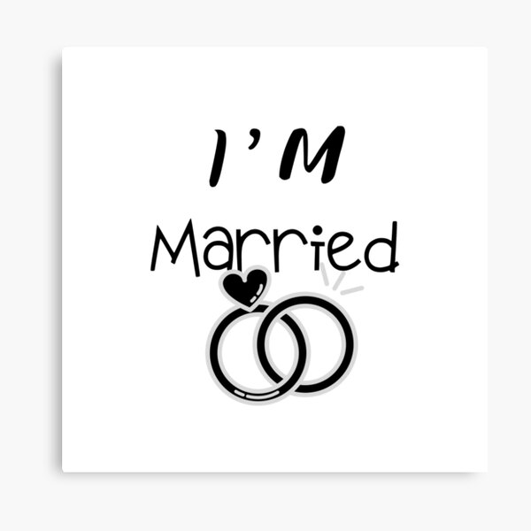 Item preview, I'm Married  designed and sold by Worranarin.