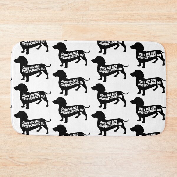 Item preview, Only My Dog Understands Me Black designed and sold by Andantino.