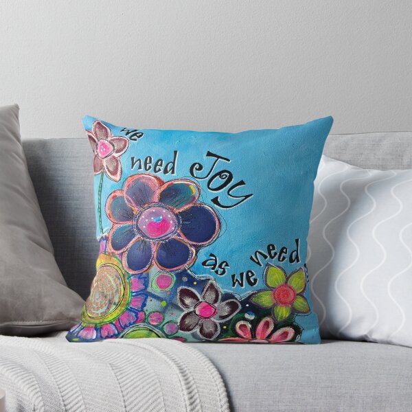Item preview, We need Joy as we need air designed and sold by Cheryl Bakke Martin.