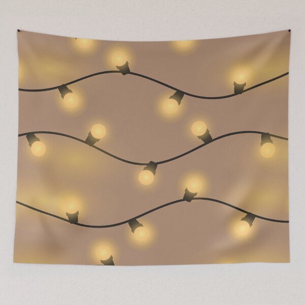Item preview, Christmas Lights Pattern designed and sold by The Masked Designer.