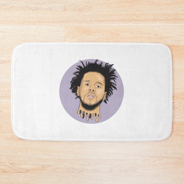 Item preview, J Cole Rapper King Purple Background designed and sold by acaciablue.