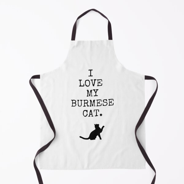 Item preview, I Love My Burmese Cat - Burmese Cat Gift for Cat Lovers designed and sold by Presto Prints Design.