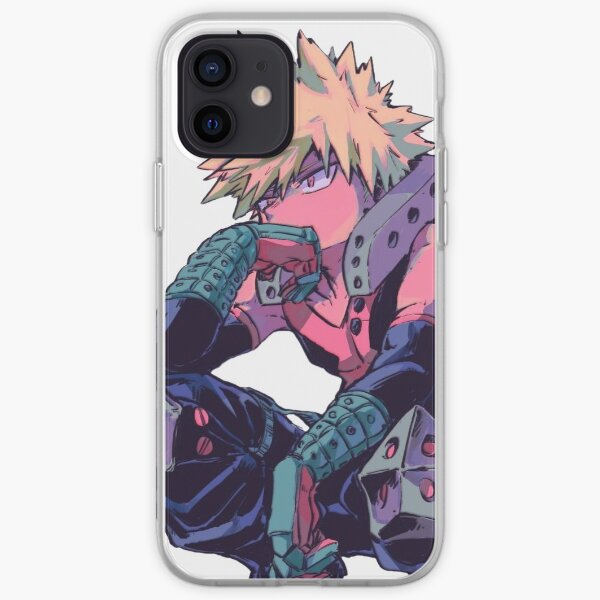 Thinking Bakugo iPhone Soft Case