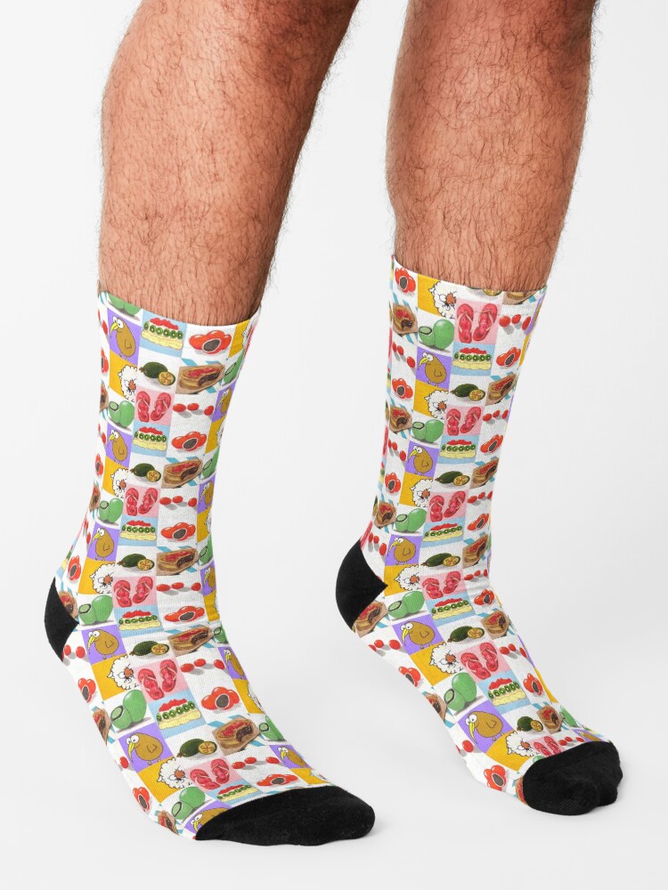 Thumbnail 3 of 5, Socks, Kiwiana Icons designed and sold by mandiipope.
