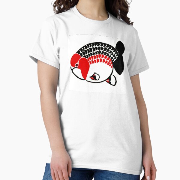Vista previa del artículo con la obra «Ranchu Goldfish Tri Color», diseñado y vendido por Nosnah.