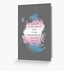 Transgender Pride Greeting Card