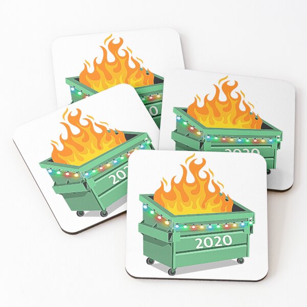 Item preview, 2020 Dumpster Fire Christmas T-Shirt designed and sold by landanvcl147.